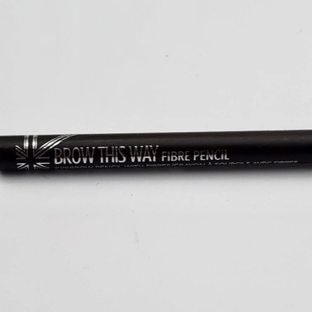 Rimmel London Brow This Way Fibre Pencil 003 Dark‎ Brown Eyebrow Pencil New
